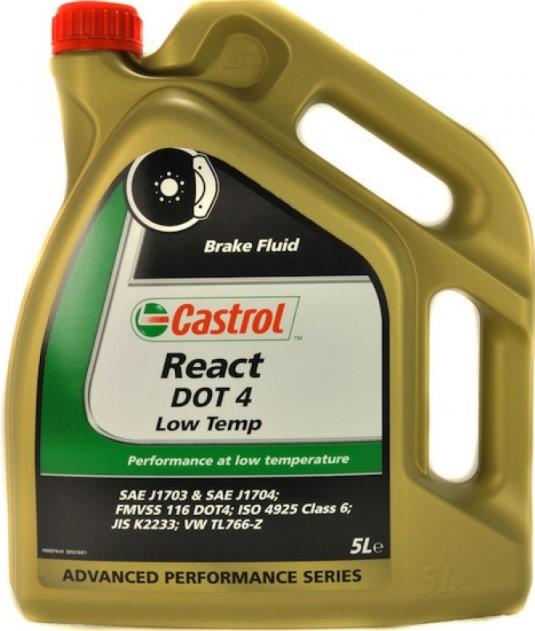 Castrol React DOT 4 Low Temp фото