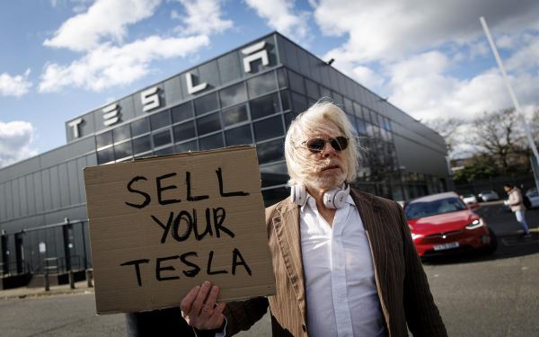 Шортисты акций Tesla за три месяца заработали $16 млрд
